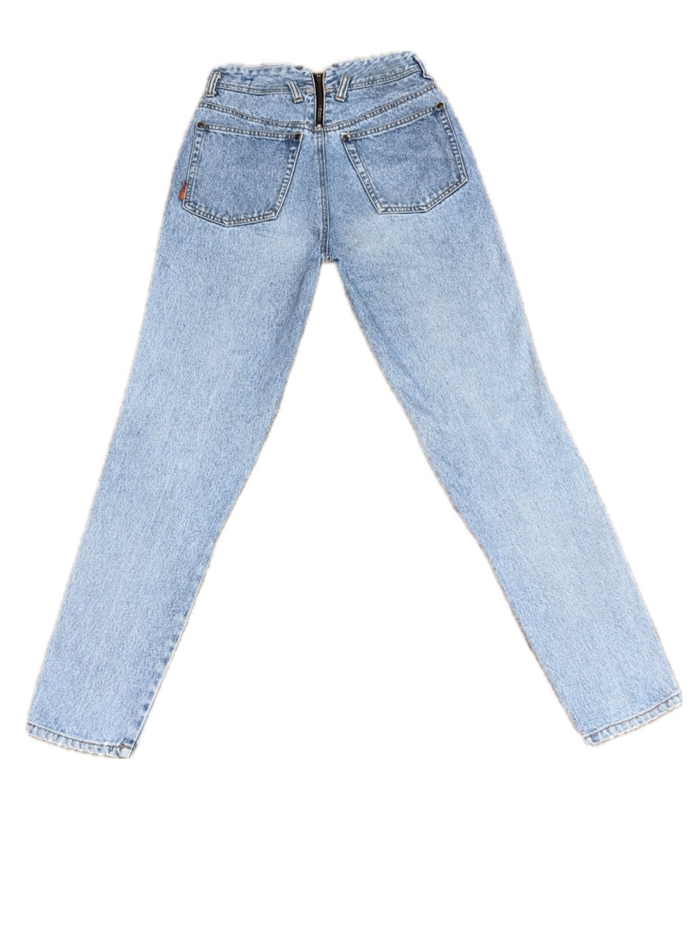 NICE GALS Vintage 90s Rockabilly High Rise‎ Ankle Jeans Rear Zipper | Tagged 30